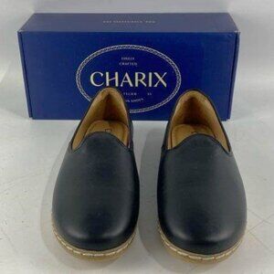 CHARIX Black Leather Shoes - Men's US 9.5 / EU 43